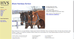 Desktop Screenshot of hearnveterinary.com